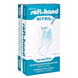 Soft-Hand Nitril - White Sensitive - poedervrij XL - extra groot